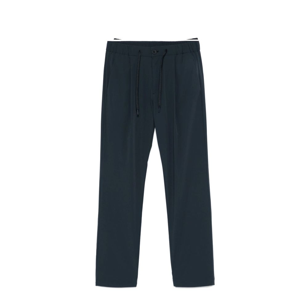 Herno Gray Elastane Athletic Pants for Men