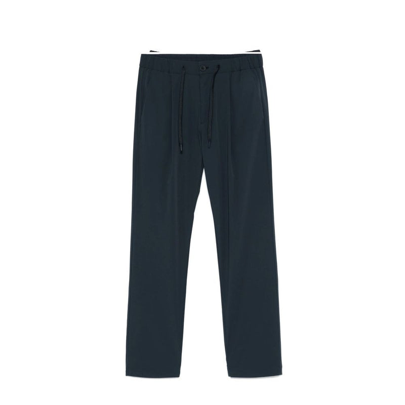 Herno Gray Elastane Athletic Pants for Men