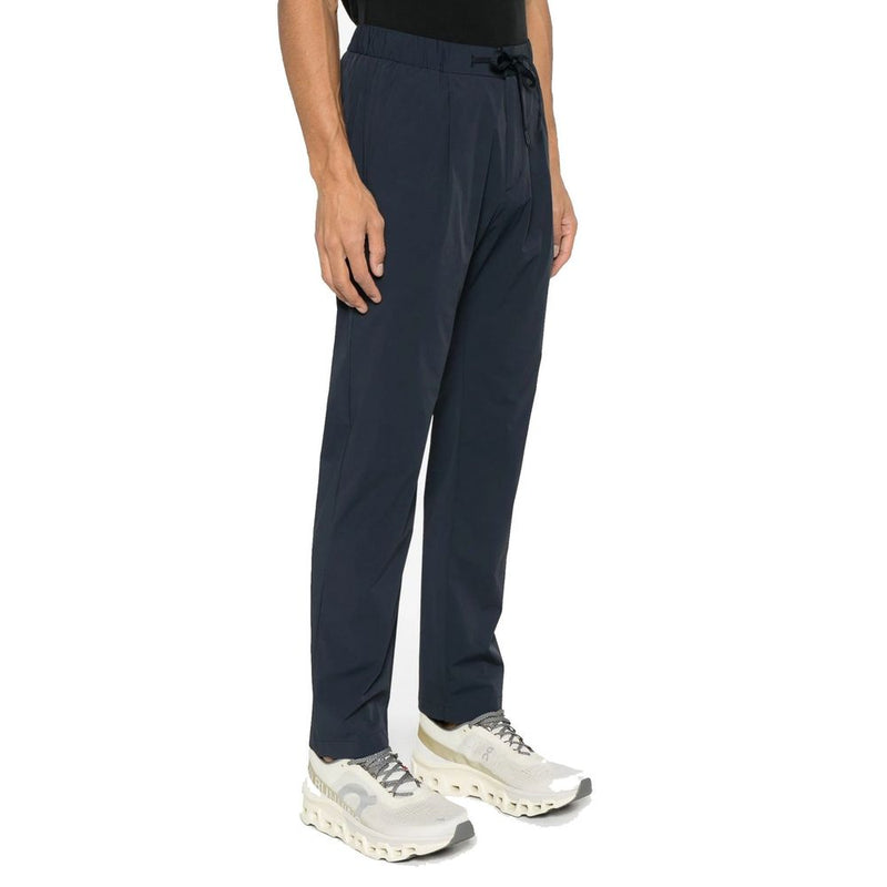 Herno Gray Elastane Athletic Pants for Men