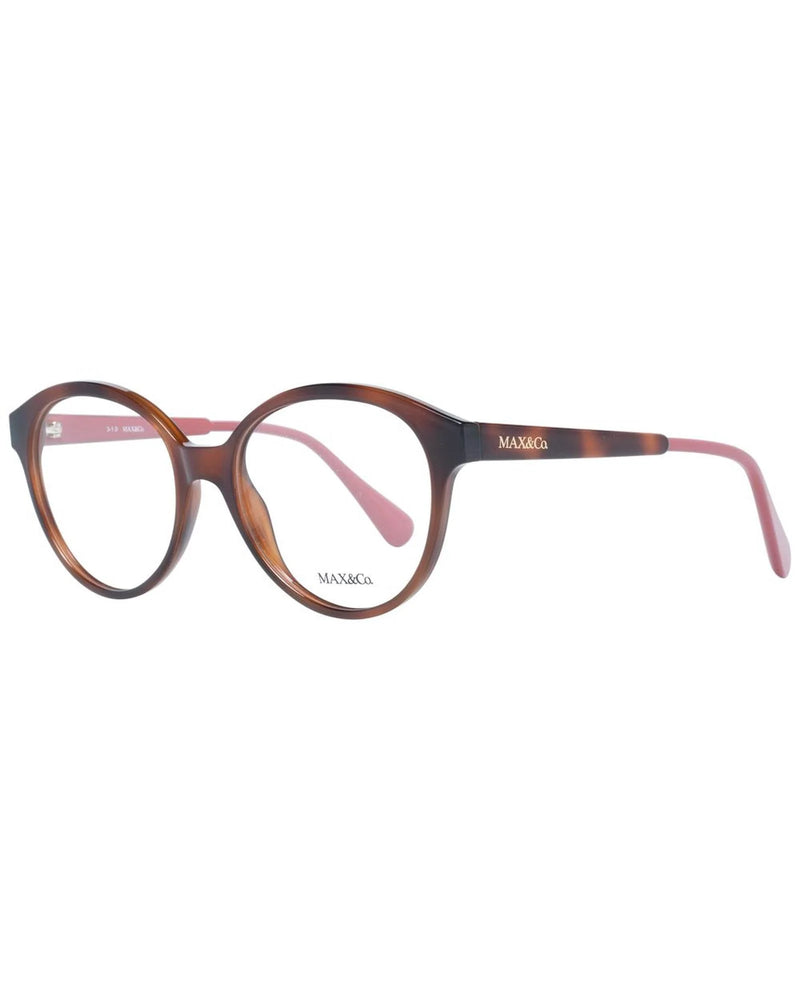 Max & Co Brown Plastic Glasses Frames for Women - Stylish & Durable