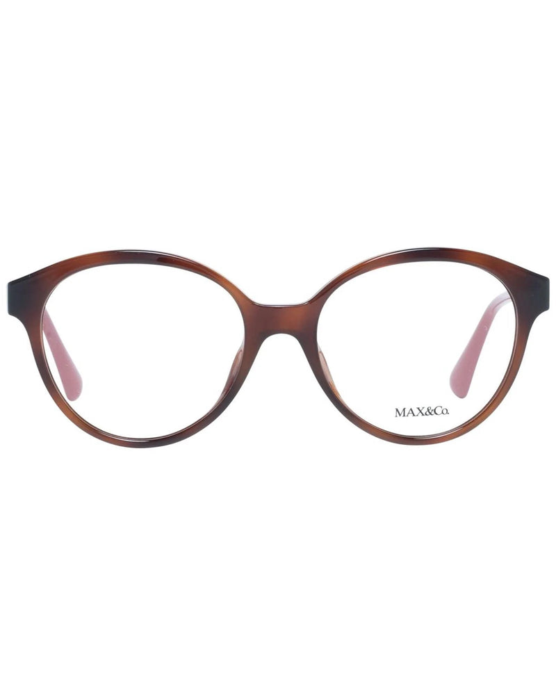 Max & Co Brown Plastic Glasses Frames for Women - Stylish & Durable