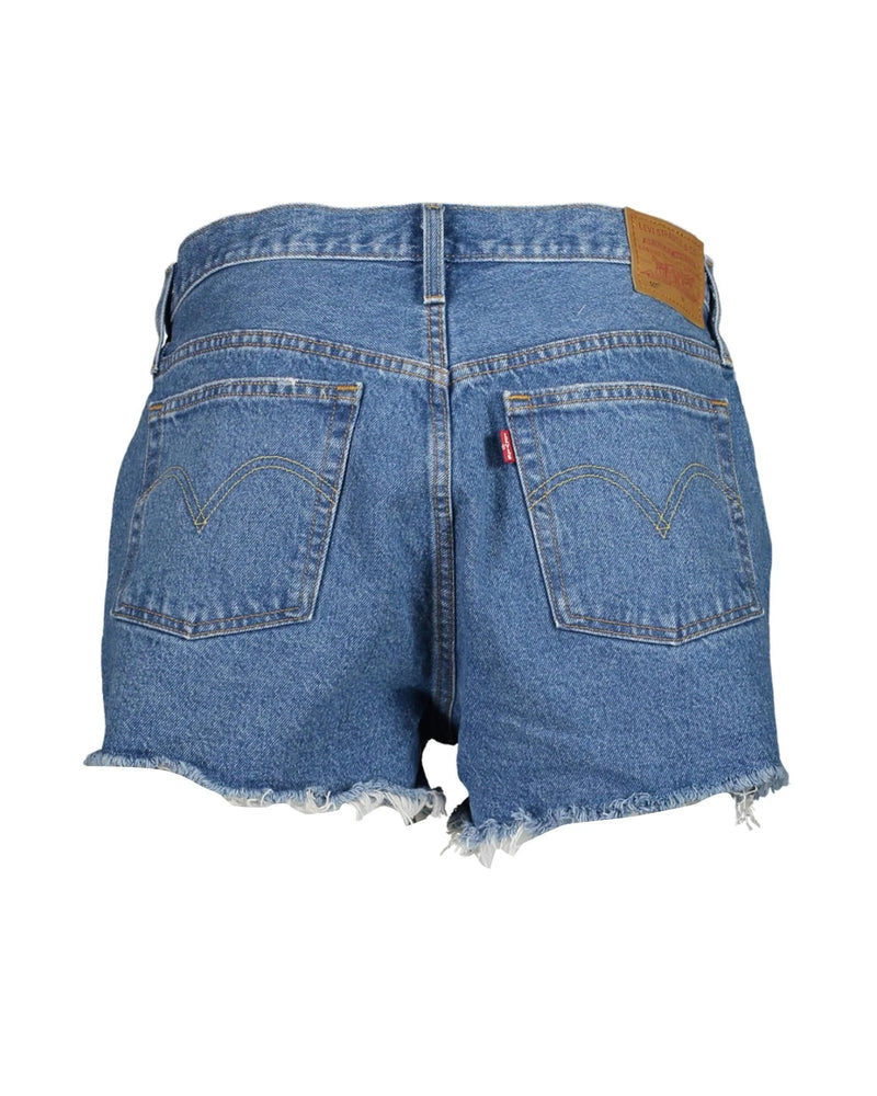 Levi's Women's Blue Denim Shorts - Stylish Comfort for Summer