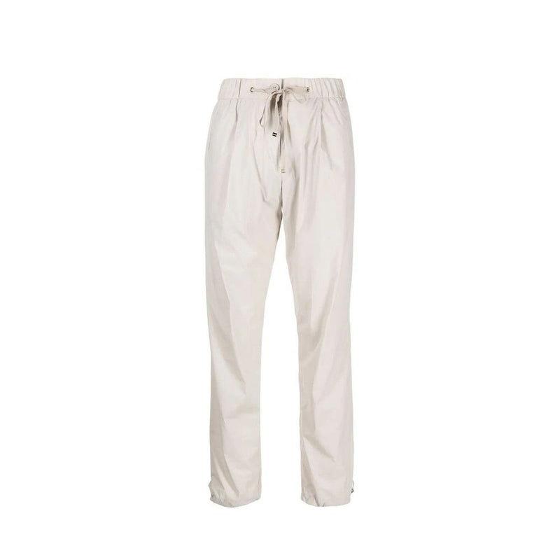 Herno Gray Elastane Casual Pants for Women - Stylish Comfort