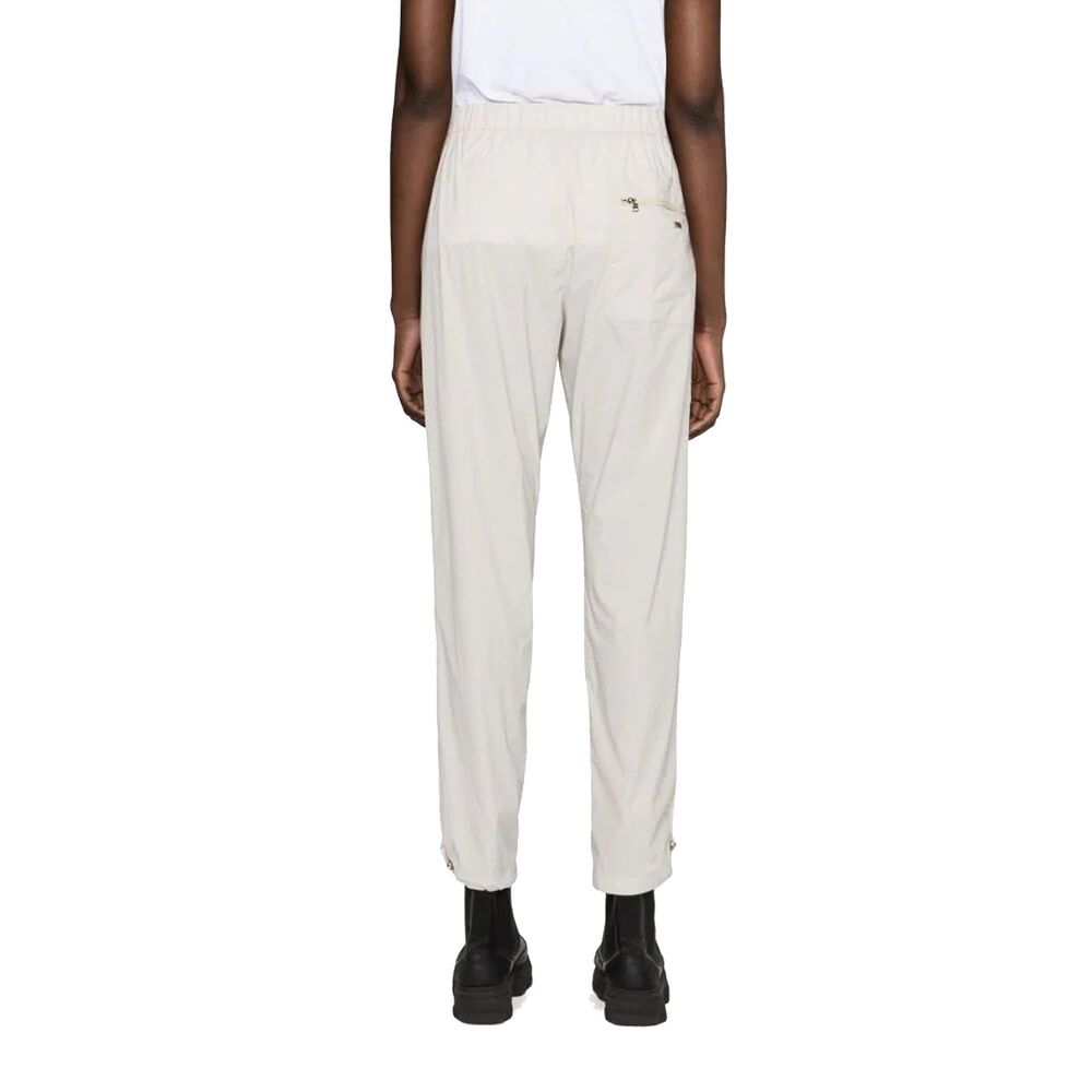 Herno Gray Elastane Casual Pants for Women - Stylish Comfort
