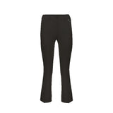 Herno Black Elastane Flared Pants for Women - Chic & Versatile