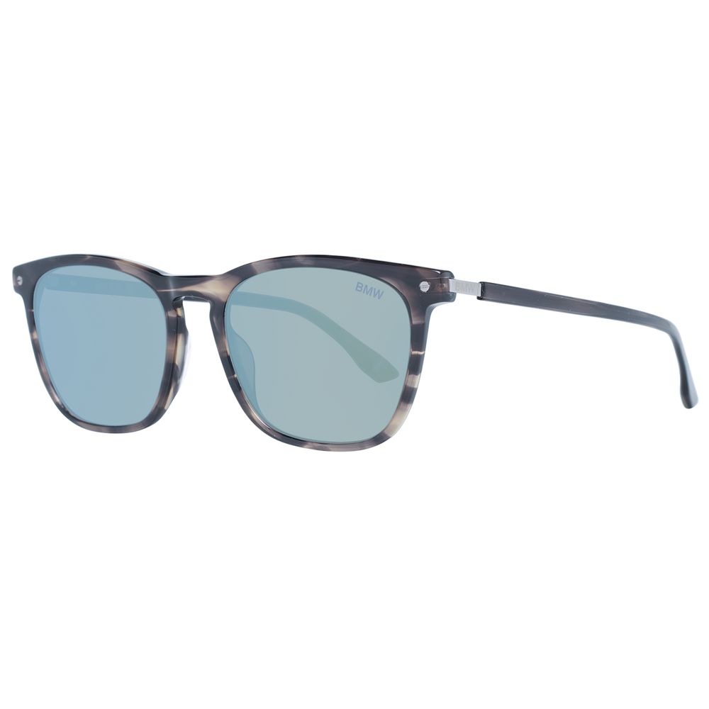 BMW Gray Plastic Sunglasses for Men
