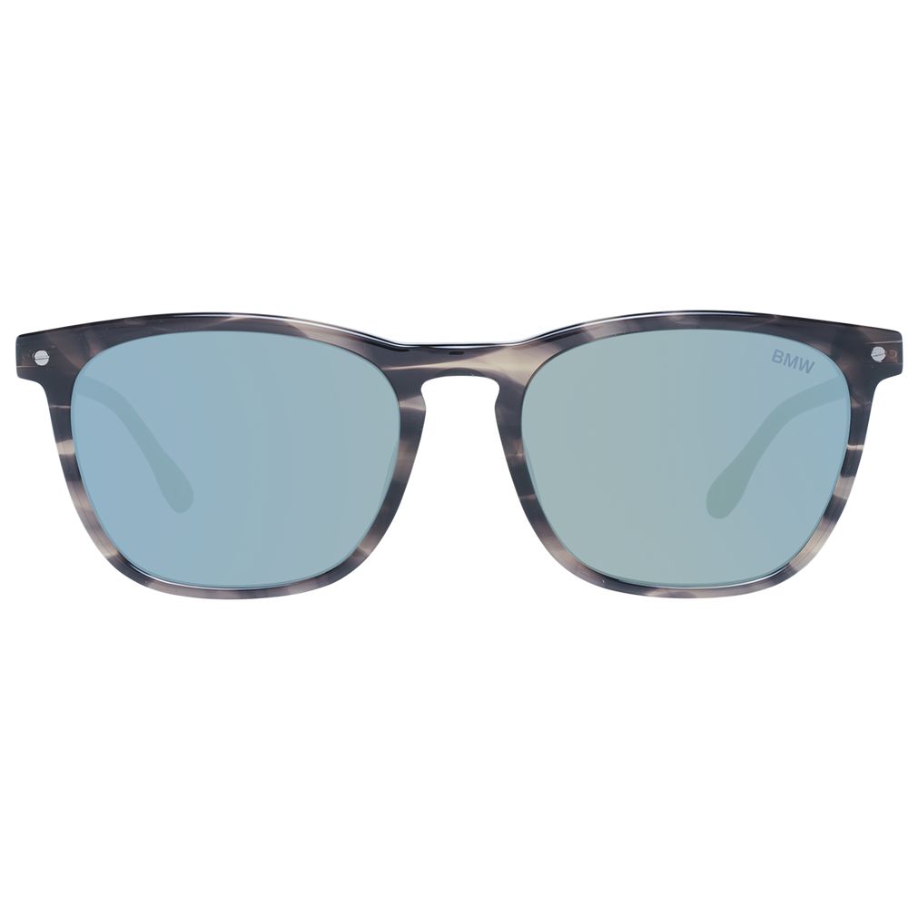 BMW Gray Plastic Sunglasses for Men