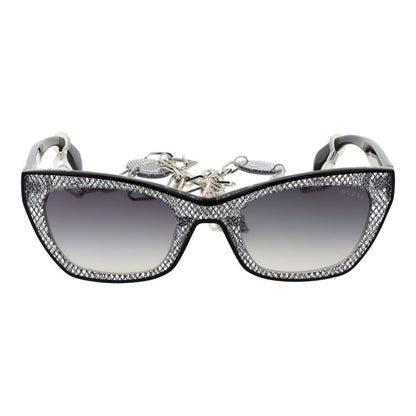 Lunettes de soleil Guess en plastique noir
