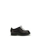 MM6 Black Calf Leather Bos Taurus Oxfords for Men