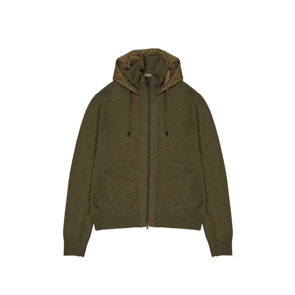 Herno Bicolor Cashmere Hoodie - Élégance et Confort