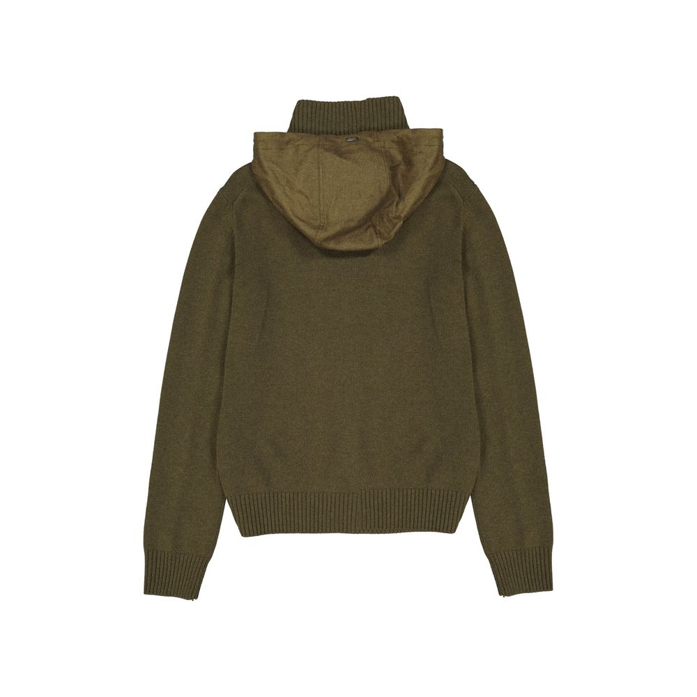 Herno Bicolor Cashmere Hoodie - Élégance et Confort