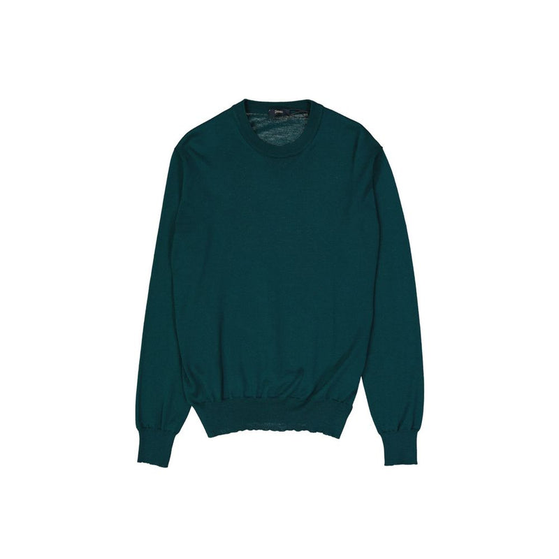 Herno tweekleurig scheerwollen sweatshirt