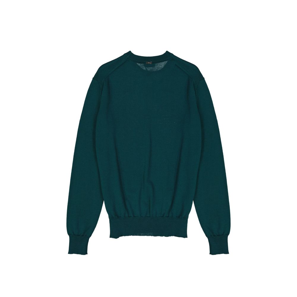 Herno Bicolor Virgin Wool Sweatshirt for Men