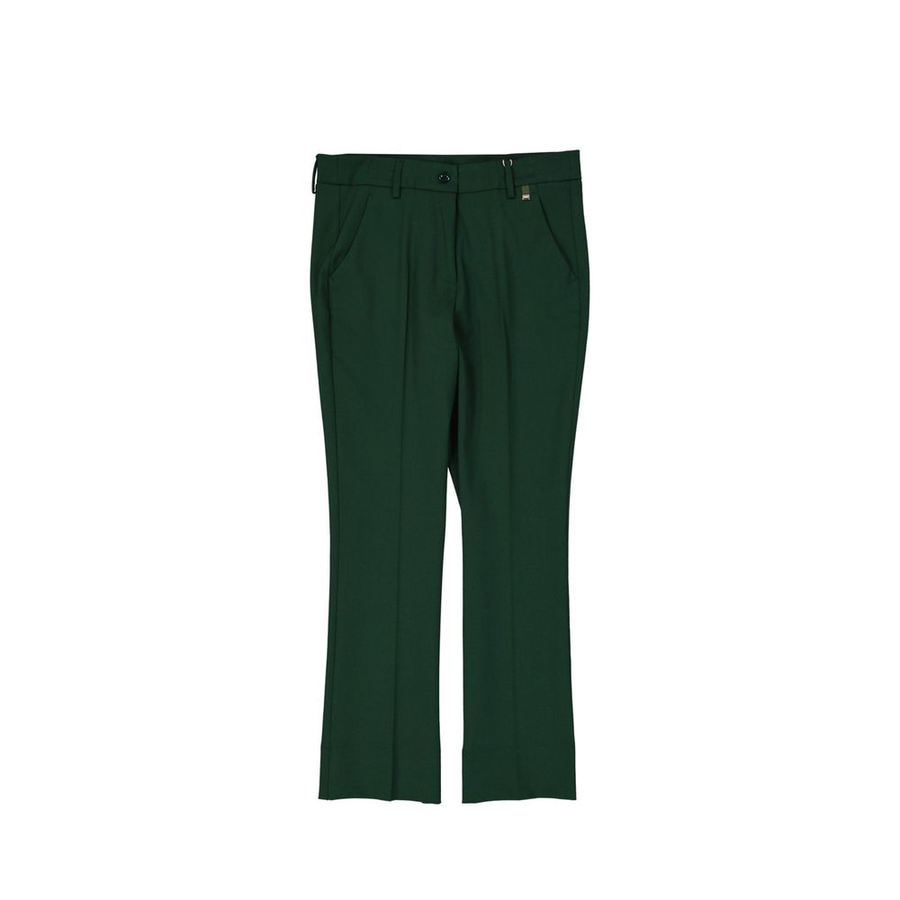 Herno Bicolor Elastane Casual Pants for Women