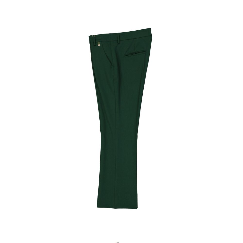 Herno Bicolor Elastane Casual Pants for Women