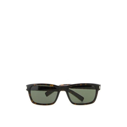 Lunettes de soleil Saint Laurent en acétate marron