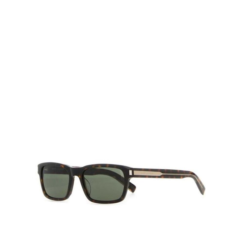 Lunettes de soleil Saint Laurent en acétate marron