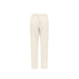 Herno Women's White Polyester Casual Pants - Stylish Comfort