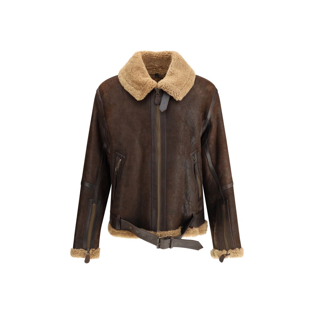 Belstaff Brown Lamb Ovis Aries Vêtements Aries