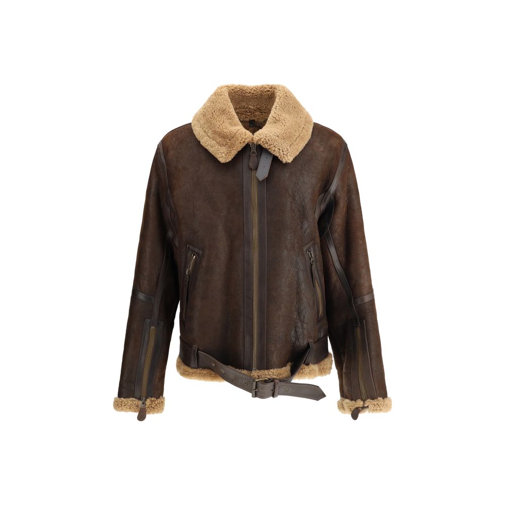 Belstaff Brown Lamb Ovis Aries Vêtements Aries