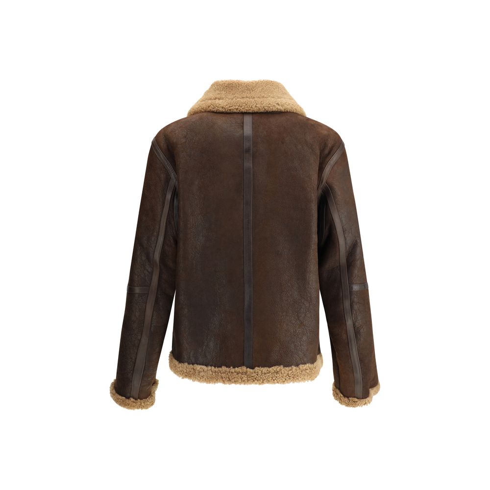 Belstaff Brown Lamb Ovis Aries Vêtements Aries
