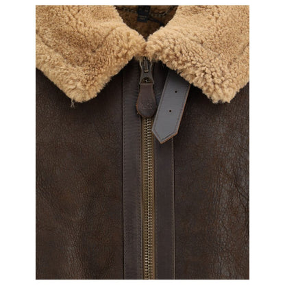 Belstaff Brown Lamb Ovis Aries Vêtements Aries