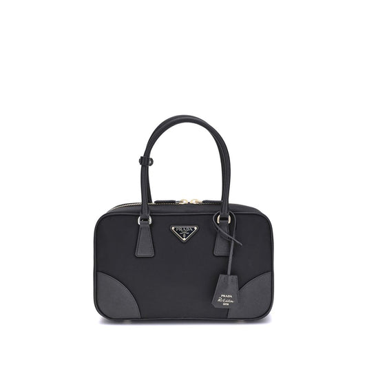 Sac à main Prada en nylon noir