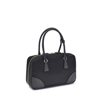 Sac à main Prada en nylon noir