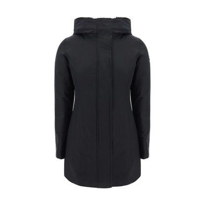 Parka en nylon noir Woolrich