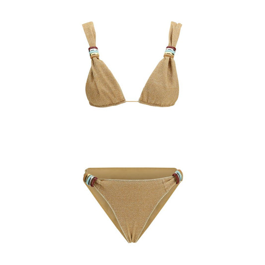 Bikini Oséree Gold en polyamide