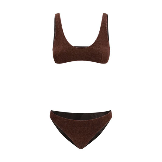 Bikini Oséree marron en polyamide