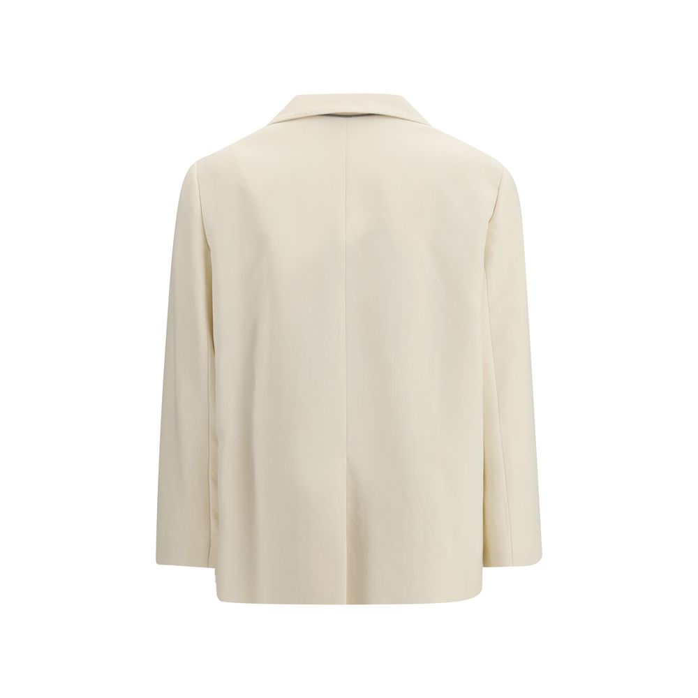Brunello Cucinelli Beige Viscose Jacket for Women