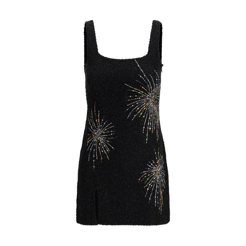Staud Sable Dress Firework - Black Casual Mini Dress