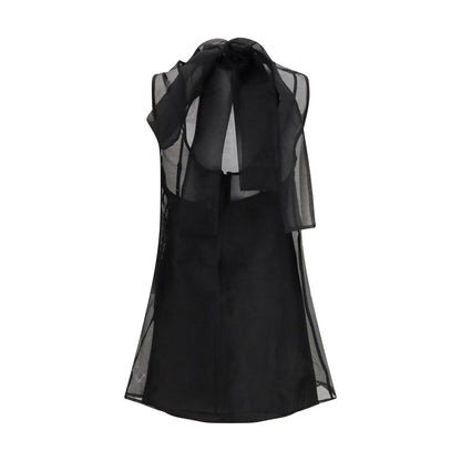 Robe décontractée Staud en polyester noir