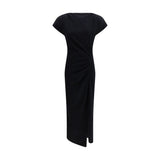 Isabel Marant Nadela Black Cotton Casual Dress for Women