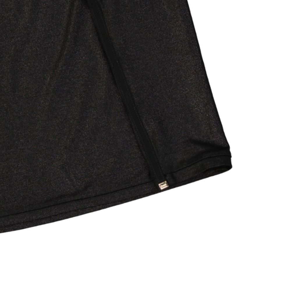 Herno Black Elastane T-Shirt for Women - Sophisticated Style
