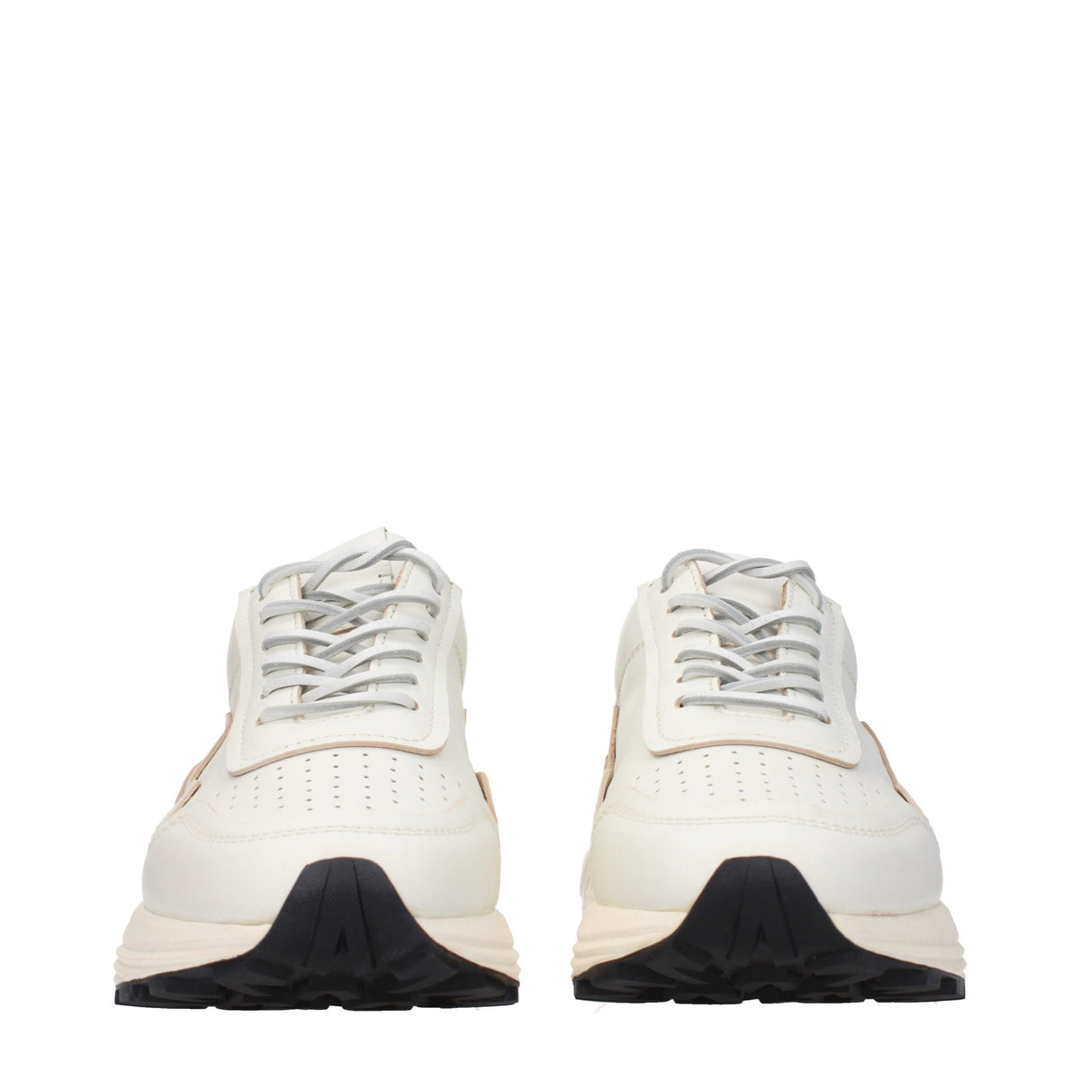 Buttero White Leather Low Top Sneakers for Men - Stylish Comfort