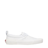 Valentino Garavani White Leather Slip-On Loafers for Men