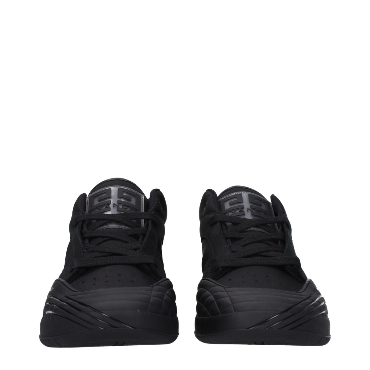 Givenchy Black Fabric Low Top Sneakers for Men - Stylish Comfort
