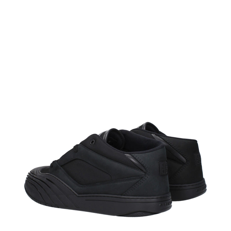 Givenchy Black Fabric Low Top Sneakers for Men - Stylish Comfort