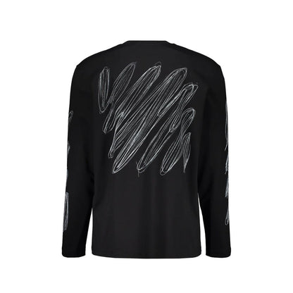Off-White Black Cotton Sportswear
