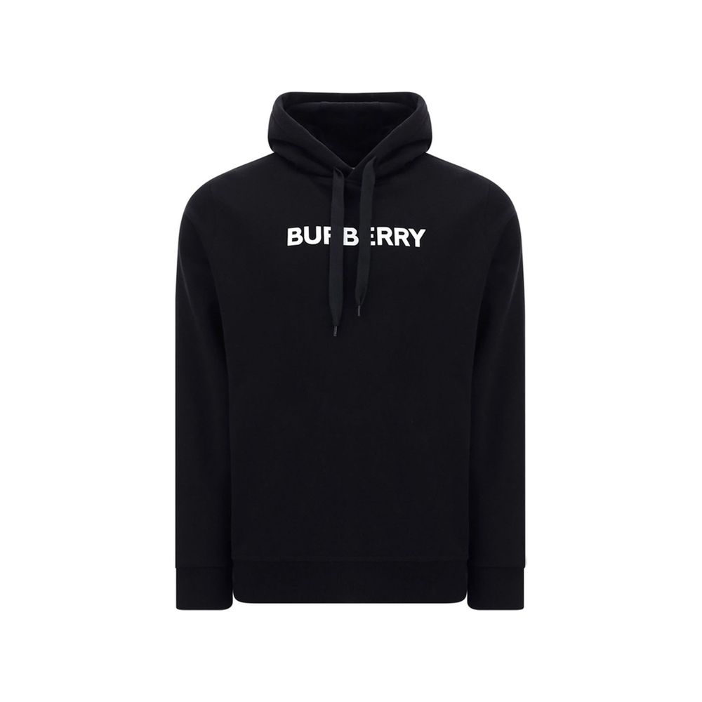 Sweat-shirt Burberry en coton noir