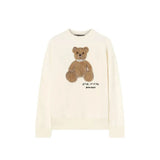 Palm Angels White Cotton Sweatshirt for Men