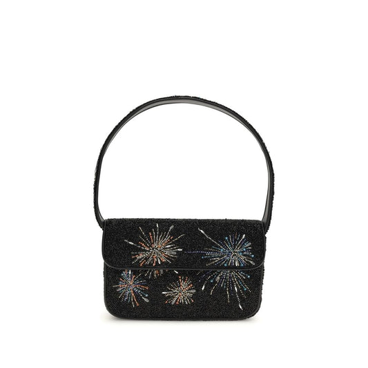 Sac bandoulière Staud multicolore en rayonne