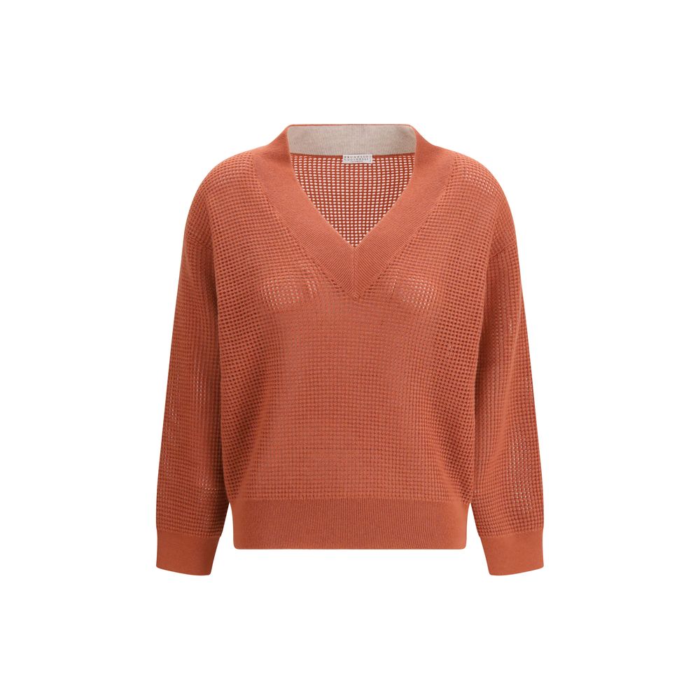 Brunello Cucinelli Multicolor Cashmere Sweater for Women