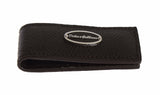 Pince à billets magnétique en cuir marron Dolce &amp; Gabbana pour homme