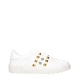 Valentino Garavani Sneakers en Cuir Blanc pour Hommes