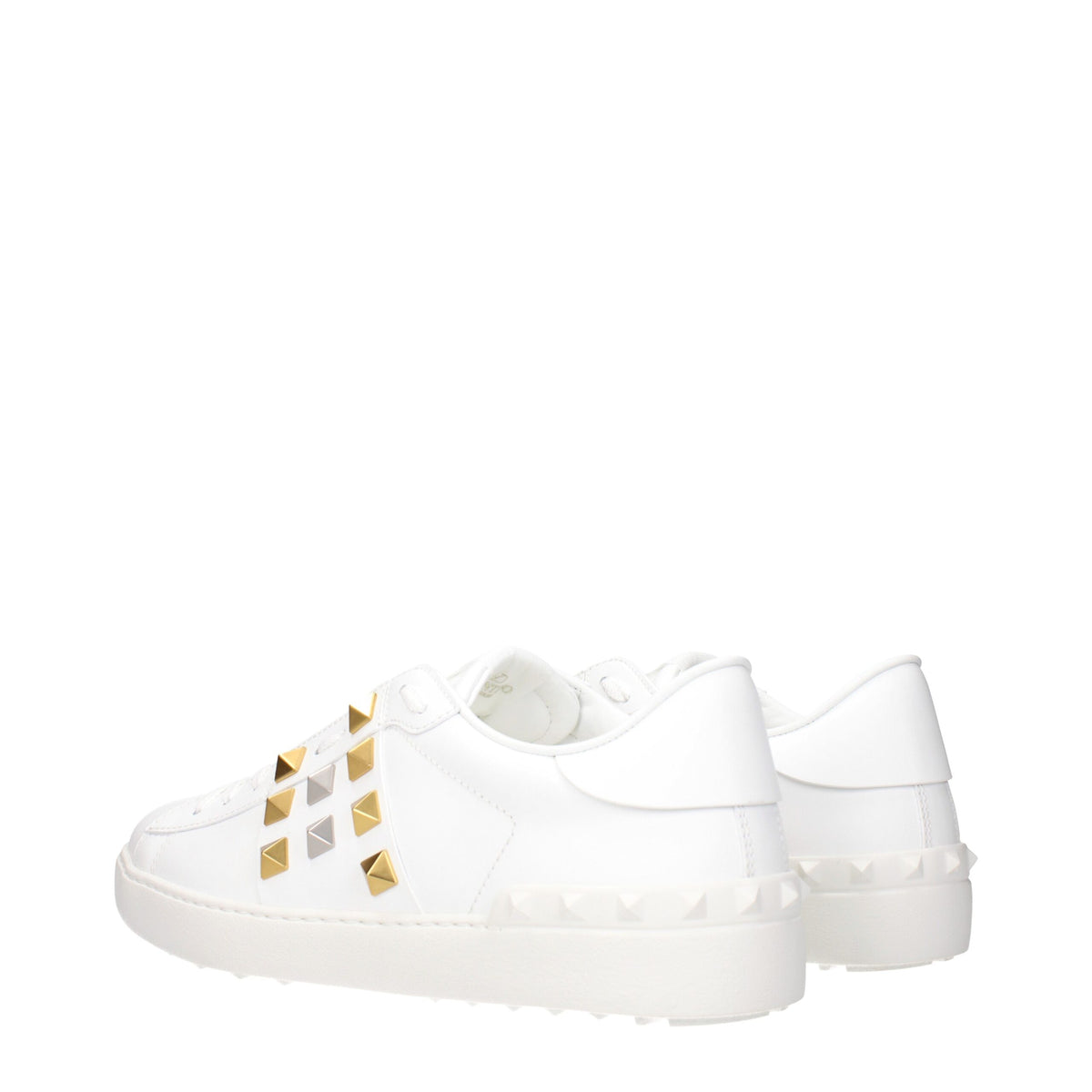 Valentino Garavani Sneakers en Cuir Blanc pour Hommes