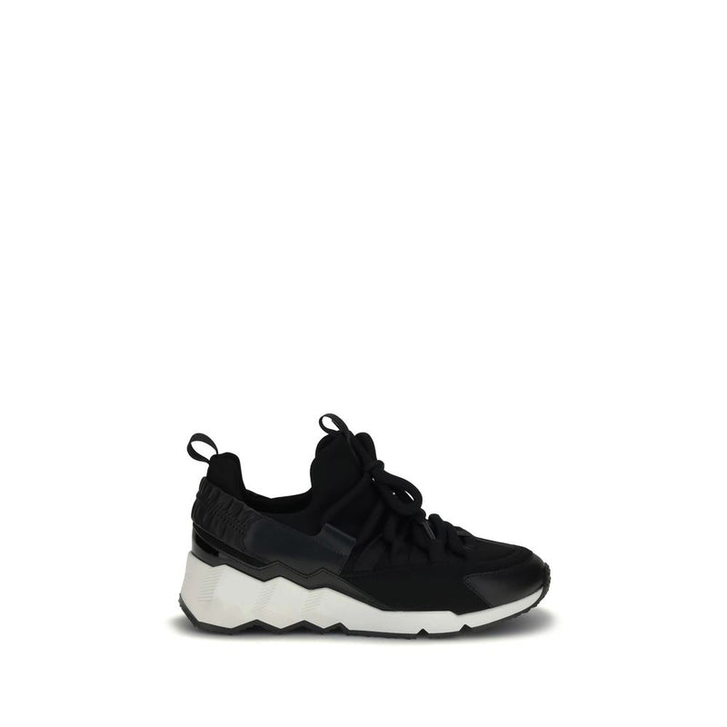 Pierre Hardy Trek Cosmetic Sneakers - Black Neoprene Athletic Shoes