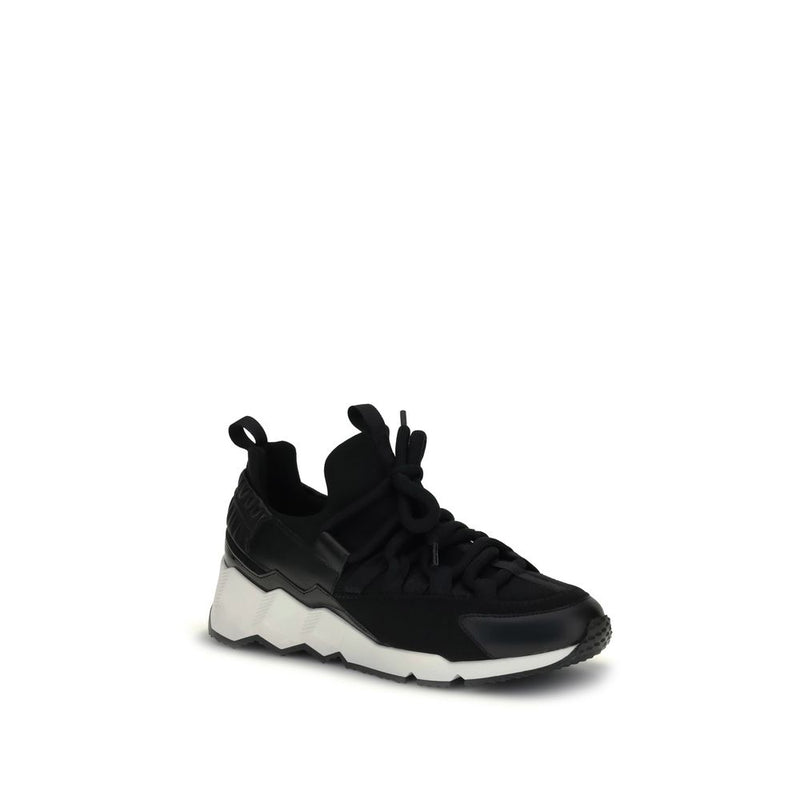 Pierre Hardy Trek Cosmetic Sneakers - Black Neoprene Athletic Shoes